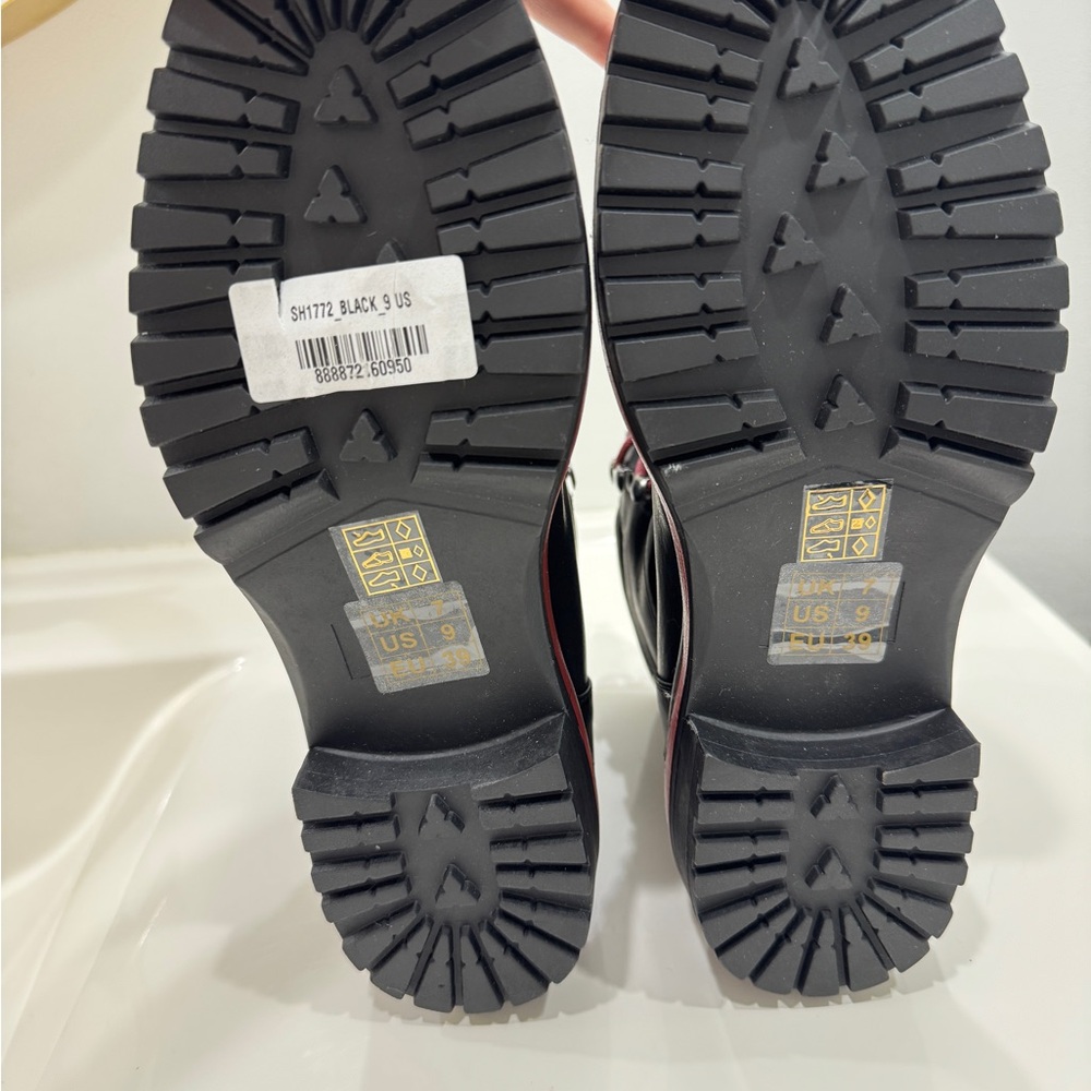 London Rag Combat Boots - Picture 5 of 5